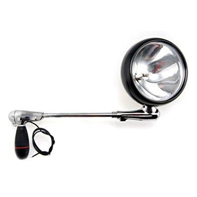 -Chrome 100W Halogen 2011 Mazda 3 4-DOOR Post mount spotlight Passenger side WITH install kit 6 inch -Chrome 100W Halogen 2011 Mazda 3 4-DOOR Post mount spotlight Passenger side WITH install kit 6 inch